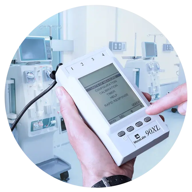 90XL dialysis meter
