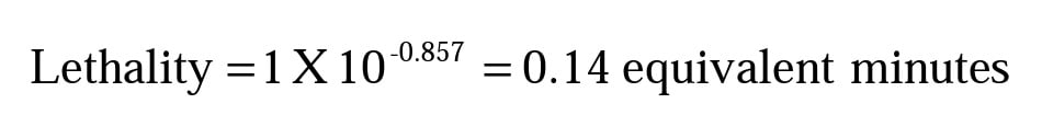 lethality equation 2.5